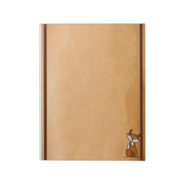 Figdewdrop Fig the fox tear away notepad Notitieblok