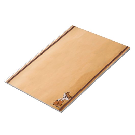 Figdewdrop Fig the fox tear away notepad Notitieblok (Schuin)