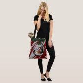 Figdewdrop Kerstmis Grote Boodschappentas Tote Bag (Op model)