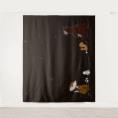 figdewdrop Kijk naar de sterren Extra grote wandta Wandkleed (Voorkant)