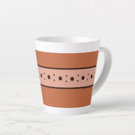 Figdewdrop Relax Beker Oranje kleine Latte Mok