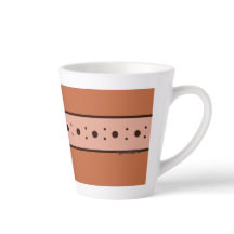 Figdewdrop Relax Beker Oranje kleine Latte Mok