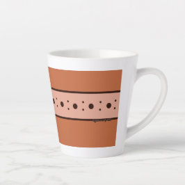 Figdewdrop Relax Beker Oranje kleine Latte Mok