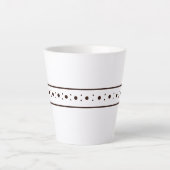 Figdewdrop Relax Cup wit kleine Latte mok (Voorkant)