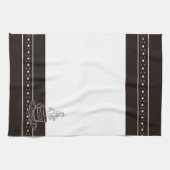 Figdewdrop RelaxCup Black Blinky Bat Kitchen Towel Theedoek (Horizontaal)