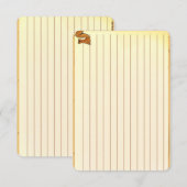 Figdewdrop Squirrel recipe notecards (Voorkant / Achterkant)