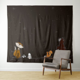 figdewdrop Watch the Stars Extra large Tapestry Wandkleed