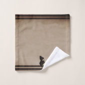 figdewdrops Blinky the Bat bath towel set Bad Handdoek (Wasdoekje)