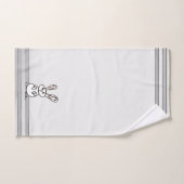 figdewdrops Bunny Bath Towel Set Bad Handdoek (Handdoek)