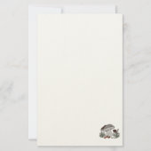 figdewdrops caterpillar mushroom stationary briefpapier (Voorkant)