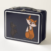 figdewdrops Fig Fox & Blinky Bat Lunchbox (Voorkant)
