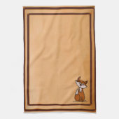 figdewdrops Fig the fox kitchen towel Theedoek (Verticaal)