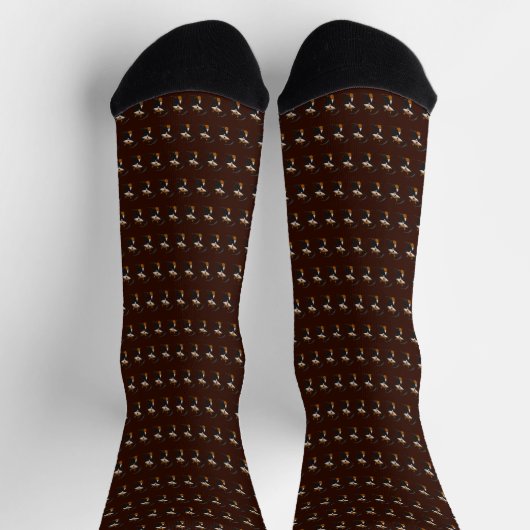 figdewdrops Grim Fig pattern Socks Sokken (Top)