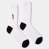 figdewdrops Juggling Squirrel crew socks Sokken (Rechts)