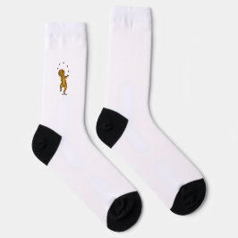 figdewdrops Juggling Squirrel crew socks Sokken