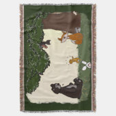 figdewdrops Spring Day Throw Blanket Deken (Voorkant Verticaal)
