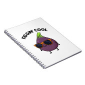 Figgin Coole Grappige Vijg Voedsel Woordspeling  Notitieboek (Rechterzijde)