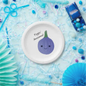 figgin Geweldige Fig Pun Papieren Bordje (Feest)