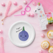 figgin Geweldige Fig Pun Papieren Bordje (Feest)