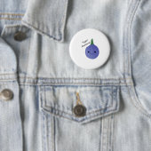 figgin Geweldige Fig Pun Ronde Button 5,7 Cm (In situ)