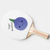 figgin Geweldige Fig Pun Tafeltennisbatje (Zijkant)