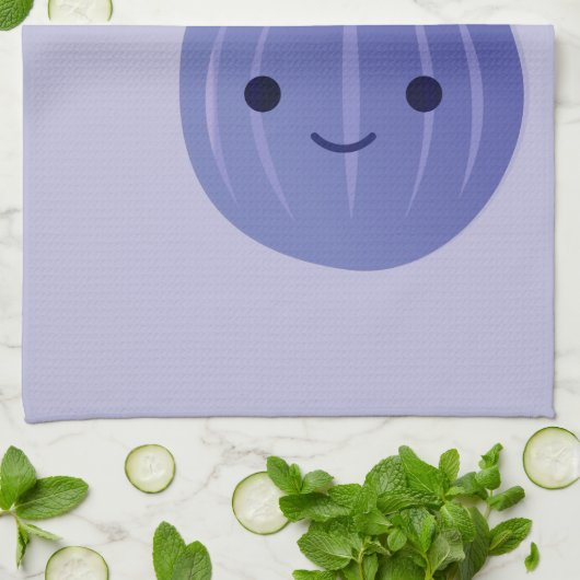 figgin Geweldige Fig Pun Theedoek (Gevouwen)