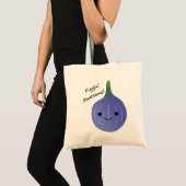figgin Geweldige Fig Pun Tote Bag (Voorkant (product))