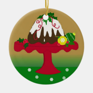 Figgy Pudding Keramisch Ornament