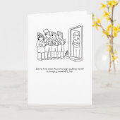 Figgy Pudding vakantiekaart Kaart (Gele Bloem)