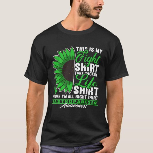 Figh I Digestive Tract Paralysis I Gastroparesis T-shirt (Voorkant)