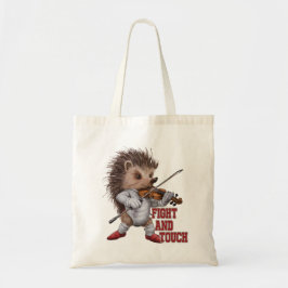 fight and touch tote bag