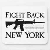 Fight Back New York Rebellion Ware Muismat (Voorkant)