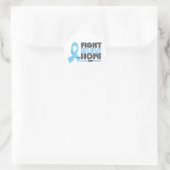 Fight Believe Hope - Prostaatkanker Ronde Sticker (Tas)
