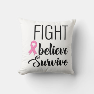 Fight & Believe Pillow Kussen