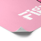 Fight Believe Win - Breast Cancer Poster (Hoek)