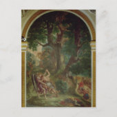 Fight between Jacob and the Angel, 1850-61 Briefkaart (Voorkant)