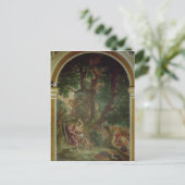 Fight between Jacob and the Angel, 1850-61 Briefkaart (Staand voorkant)