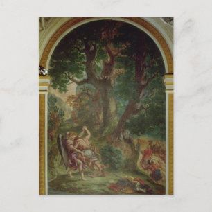 Fight between Jacob and the Angel, 1850-61 Briefkaart