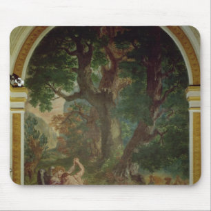 Fight between Jacob and the Angel, 1850-61 Muismat