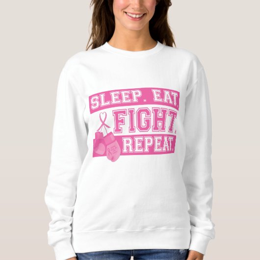 Fight Breast Cancer Awareness Sweatshirt (Voorkant)