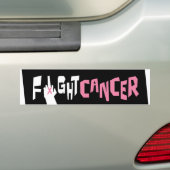 Fight Breast Cancer Bumpersticker (Op auto)
