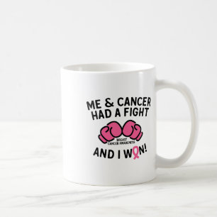 Fight Breast Cancer I Won Breast Cancer Survivor S Koffiemok