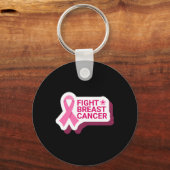 Fight Breast Cancer Sleutelhanger (Voorkant)