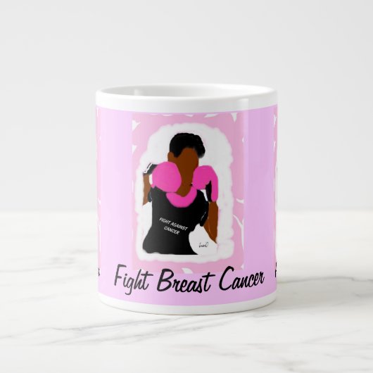 Fight Breast CancerSpecialty-Mok Grote Koffiekop (Voorkant)