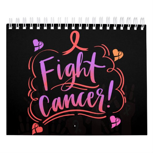 Fight Cancer Awareness Kalender (Hoes)