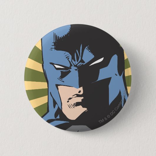 Fight Crime - Keep Peace - Batman Ronde Button 5,7 Cm (Voorkant)