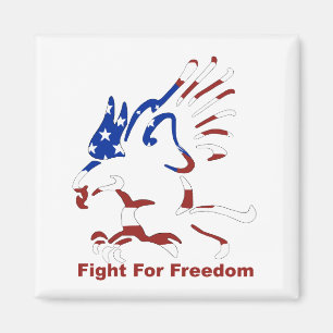 Fight Eagle Magnet
