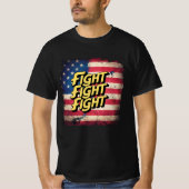 Fight Fight - Donal Trump-selectie T-shirt (Voorkant)