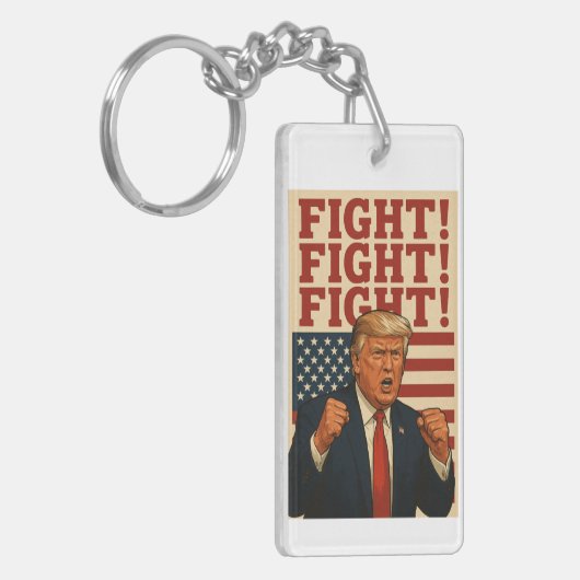 Fight! Fight! Fight! Sleutelhanger (Voorkant Links)