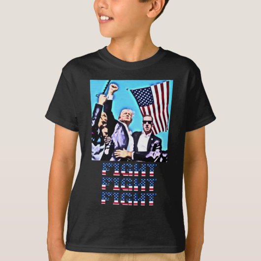 Fight Fight Rally Fist Pump T-shirt (Voorkant)